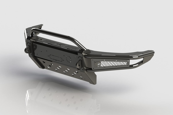 Бампер силовой передний BMS BAIKAL для УАЗ Патриот BMS060110