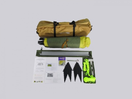 Шатер автомат Maverick Fortuna 300 (хаки/желто-горчичный)  M-KM-007