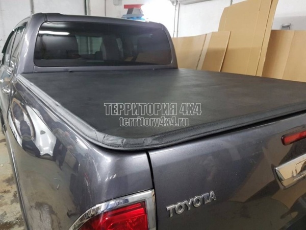 Крышка мягкая трехсекционная Kramco на Toyota Hilux Revo (2015-2019) -574234