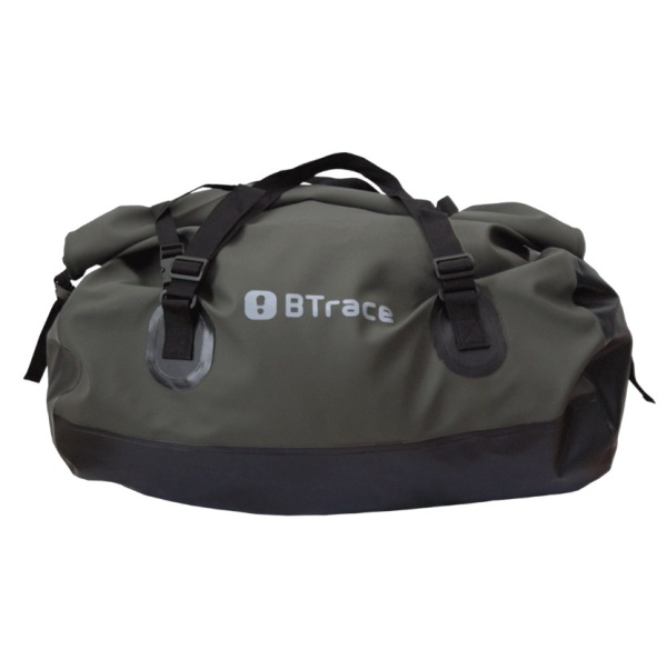 Гермосумка BTrace усиленная ПВХ трикотаж 120л (Оливковый/черный)  A0335