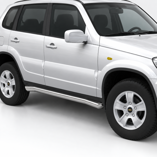 Фото для каталога: Защита порогов d76 Rival Chevrolet Niva 2009- R.1004.008