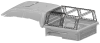 Molle панель малая для грузового каркаса STC Sollers ST8 2024+ STC-SST8/24-CFS-SB