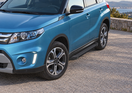 Фото изделия: Порог Black Rival Mitsubishi/ Nissan Terrano/Renault Duster/ Ssang Yong/Suzuki F173ALB — изображение 15