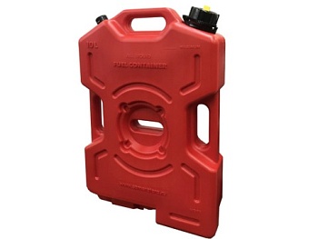 Канистра "Экстрим Квадро" 10л модульная красная kan-EXKv+-10L-RD