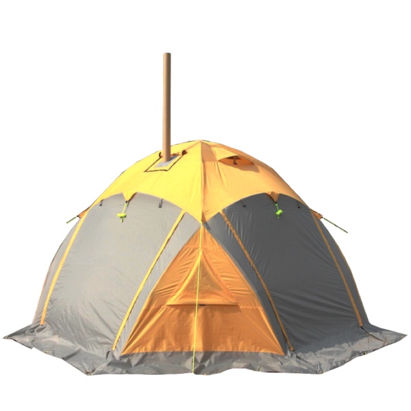 Шатер автомат Maverick Cosmos Thermal - под отопление (желто-серый)  M-T-YG-010