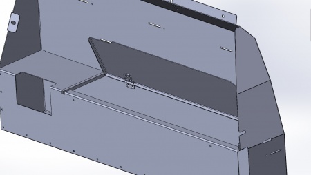 Кунг экспедиционный трёхдверный III поколения KDT Mitsubishi L200 2005-2014  132813
