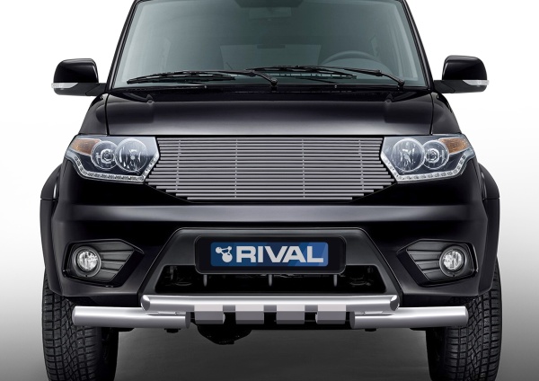 Решетка радиатора d10 RIVAL UAZ Patriot 2014-  G.6301.001 Решетка радиатора d10 RIVAL UAZ Patriot 2014-  G.6301.001