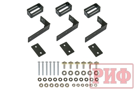 Маркиза автомобильная РИФ веерная, безопорная 2х2,3 м (левая)  RIFAV042023801