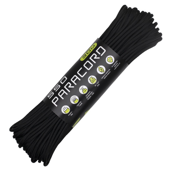 Паракорд 550 CORD nylon 30м (black)  550.N30.B