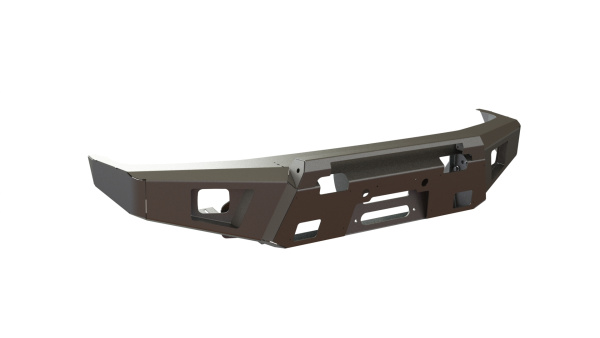 Бампер передний Toyota Land Cruiser 70 Series 2007-2023 REVO под балку и ПТФ STC-TLC70/07-BFR-C1-L1L4