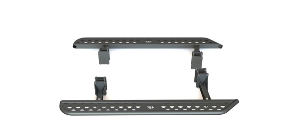 Пороги силовые Mitsubishi L200 2006-2015 цельная ступень STC-ML200/6-S-C1