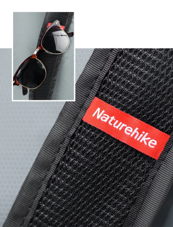 Рюкзак туристический Naturehike Yunyan 18 л, с силиконовой пропиткой, серый NH17A012-B-G