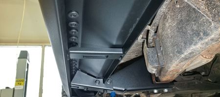 Пороги РИФ силовые Nissan Patrol Y61 2004+ (MКПП) RIFY61-40700-MT