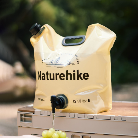 Канистра Naturehike Ling Wo для воды, 10 л., мягкая, желтая CNK2450CF027-10Y
