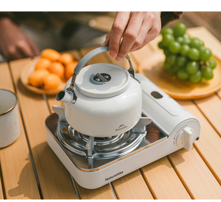 Чайник Naturehike 0,8л., керамическое покрытие, белый CNK2450CF013-08L