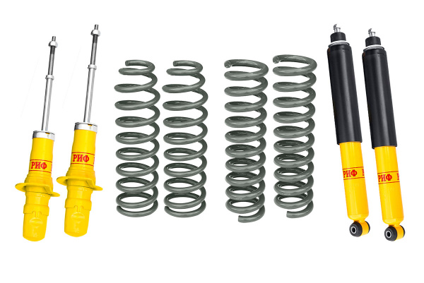 Лифт-комплект РИФ для SsangYong Rexton 2 XVT до 2012 г (независимая зад. подвеска) лифт 30 мм +75 кг RIF-XVT