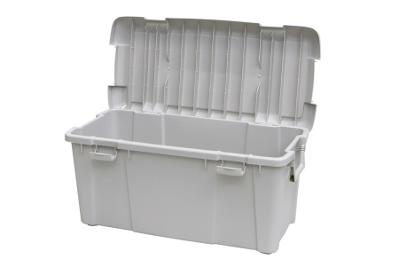 Ящик экспедиционный IRIS HD BOX SOLID CONTAINER SC800D серый, 64 литра 80x38x38 см. HDB-800D