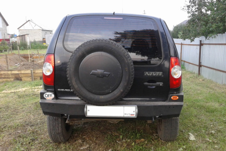 Бампер задний силовой OJeep Chevy Niva   03.116.01