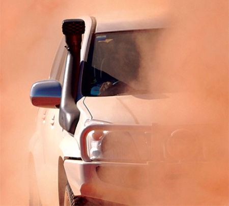 Шноркель SAFARI Toyota Prado 120 1KD-FTV, 1KZ-TE 12/02-9/09  SS181HF