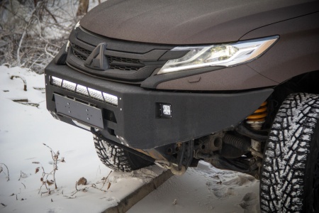 Бампер силовой передний Mitsubishi Pajero Sport 2016+ STC-MPS3-BF
