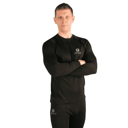 Термобелье комплект BTrace Warm Merino Man V2 (Футболка с дл. рукавами+кальсоны) мужской M (46-48)  V0623-M