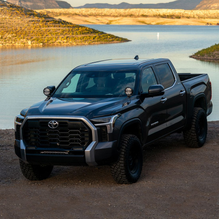 Комплект фар RIGID 360 серия 6″ с креплением на капот Toyota Tundra 22+ 46806