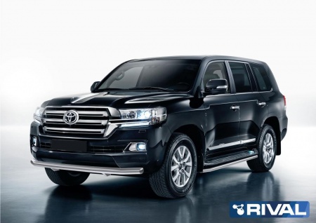 Защита переднего бампера d76 RIVAL Toyota Land Cruiser 200 2015-  R.5717.002