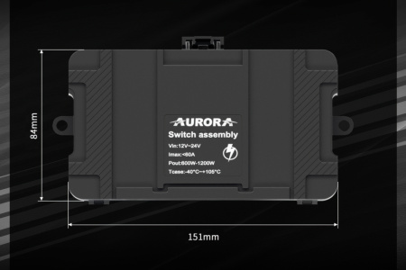 Панель переключателей AURORA (9 кнопок + Bluetooth) ALO-BT07-8