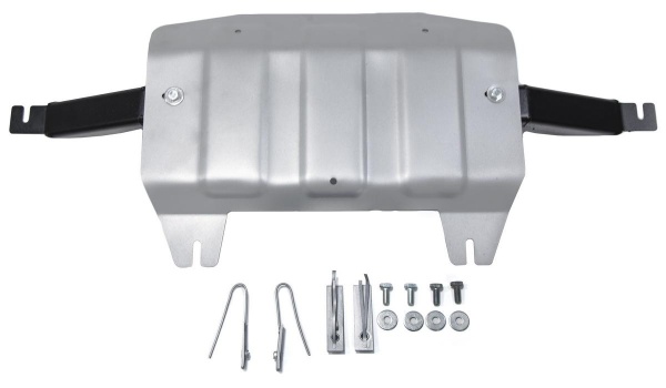 Защита алюминиевая Rival для РК Toyota Fortuner II 4WD 2015-2021 арт. 333.5770.1