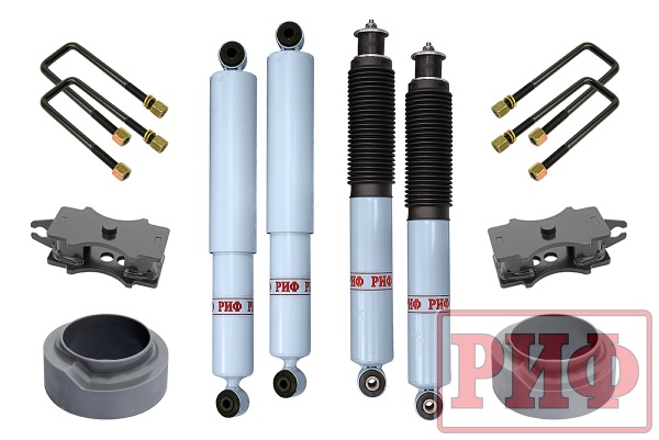 Лифт-комплект РИФ лайт 2 газовый УАЗ Патриот лифт 50 мм RIF-Patr-50-G-lite
