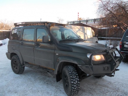 Багажник экспедиционный штампованный KDT 06071L УАЗ Патриот
