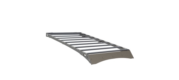 Багажник экспедиционный STC Mitsubishi Pajero Sport 2016+ с рабочим и задним светом  STC-MPS3-TR-L2L3