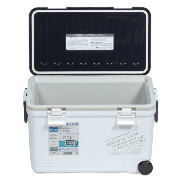 Термобокс SHINWA Holiday Land Cooler 27H белый  HLC-27H-W