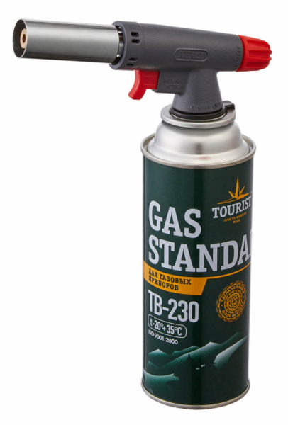 Резак газовый TOURIST NANO, с пьезоподжигом  TW-707