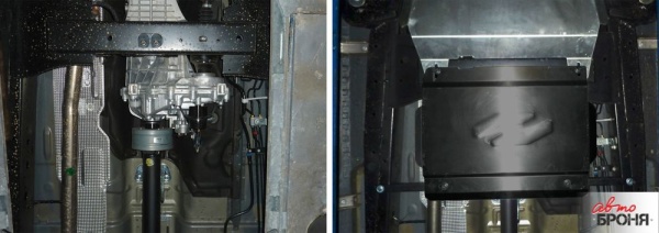 Защита РК АвтоБроня Ford Ranger 2012-2015  111.01832.1