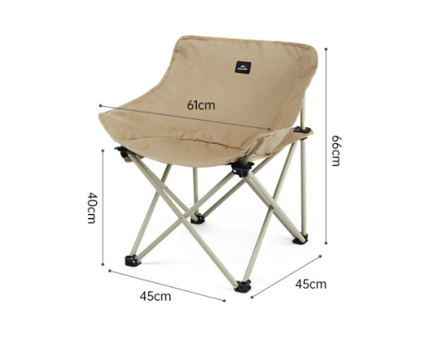 Кресло туристическое Naturehike Stellaluna T01 складное, 45х45х66 см, до 110 кг, зеленое CNH23JU13002-GRM