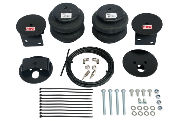 Пневмоподвеска РИФ Mitsubishi L200 2015+ на задний мост для лифтованной подвески 50мм ASK-TMQ-L