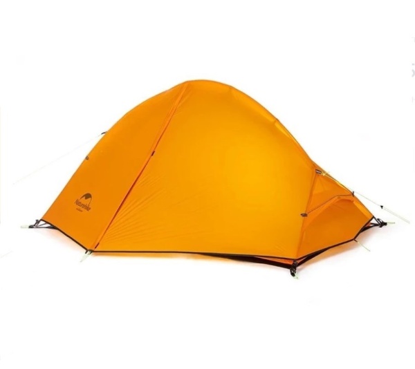 Палатка Naturehike Cycling Si 2-местная, алюминиевый каркас, сверхлегкая, оранжевая NH18A180-D-2DOR