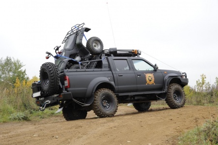 Дуга безопасности многофункциональная KDT Nissan NP300  17061