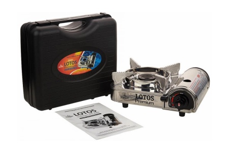 Плита газовая TOURIST LOTOS PREMIUM портативная, в кейсе  TR-300