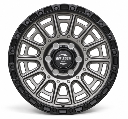 Детали колёсного диска: Диск литой серый 6x139,7 8,5xR18 d106,2 ET+20 (продаются по 4 шт.) FFL2140-1885-63906GRB+20