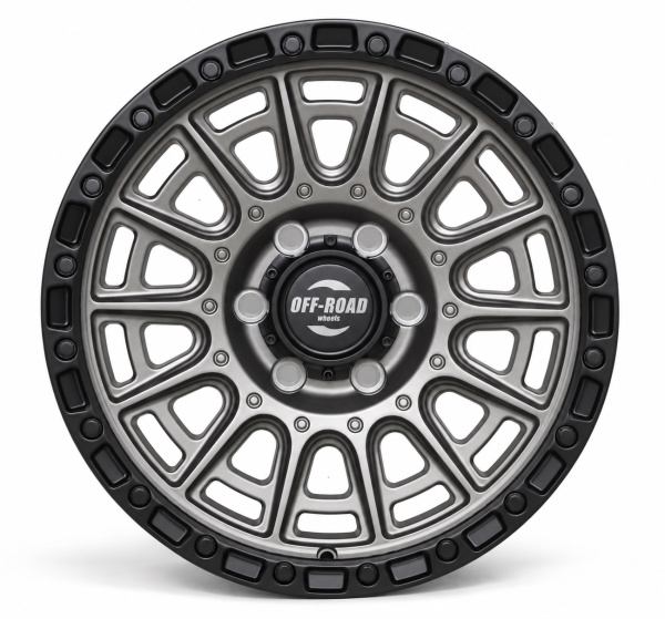 Детали колёсного диска: Диск литой серый 6x139,7 8,5xR18 d106,2 ET+20 (продаются по 4 шт.) FFL2140-1885-63906GRB+20