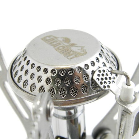 Горелка газовая портативная СЛЕДОПЫТ "Одинокий путешественник" резьбовой баллон  PF-GSP-S01