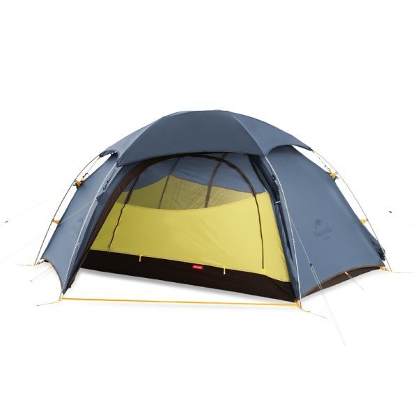 Палатка Naturehike Cloud Peak 15D Si 2-местная, алюминиевый каркас, темно-синяя NH19K240-Y-DBL