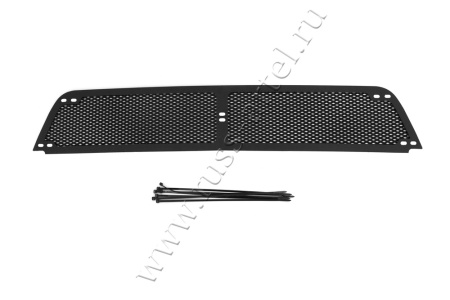 Защитная сетка решетки перед. бампера Renault Sandero Stepway 2009-2013 шагрень SRR-137302