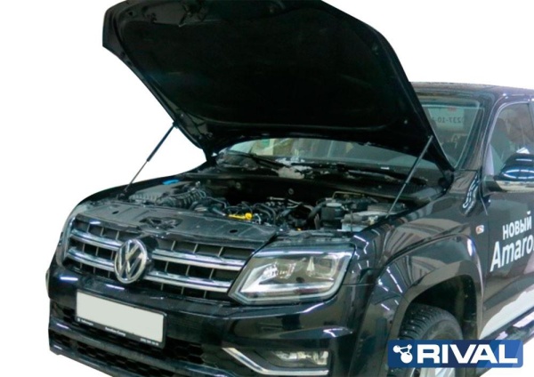 Амортизаторы капота, 2 шт. RIVAL Volkswagen Amarok  A.ST.5806.1
