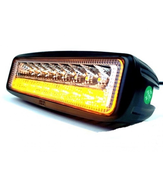 Светодиодная фара (балка) 18W/6000K/1800lm с функцией поворотника ch10 Светодиодная фара (балка) 18W/6000K/1800lm с функцией поворотника ch10