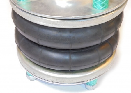 Пневмоподушка Dunlop 152x2 (6" x 2) со стальной крышкой   817