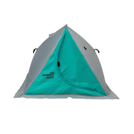 Палатка зимняя двускатная HELIOS DELTA Комфорт, утепленная HS-ISDC-BG