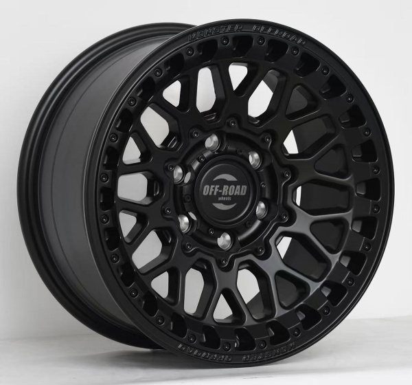 Диск литой черный матовый 6x139,7 8,5xR17 d106,1 ET+20 (продаются по 4 шт.) FF2131-1785-63906B+20